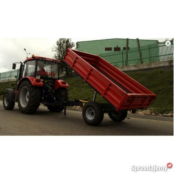 Przyczepa rolnicza przyczepy jednoosiowa METAL-FACH