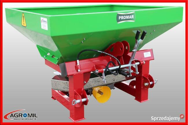 Rozsiewacz do nawozu dwutarczowy 600, 800, 1000 L Promar hyd