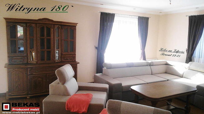 Witryna 180 Bekas Producent Mebli Dostawa Raty Dąb