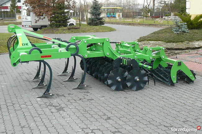Agregat uprawowy ścierniskowy gruber trzybelkowy DZIEKAN