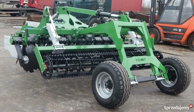 Brona talerzowa Astat z urządzeniem trakcyjnym model I Tolme