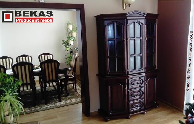 Stylowy Komplet Mebli Dębowych do Salonu Bekas Producent