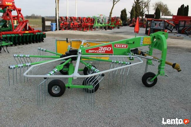 Zgrabiarka karuzelowa TALEX zgrabiarki spyder