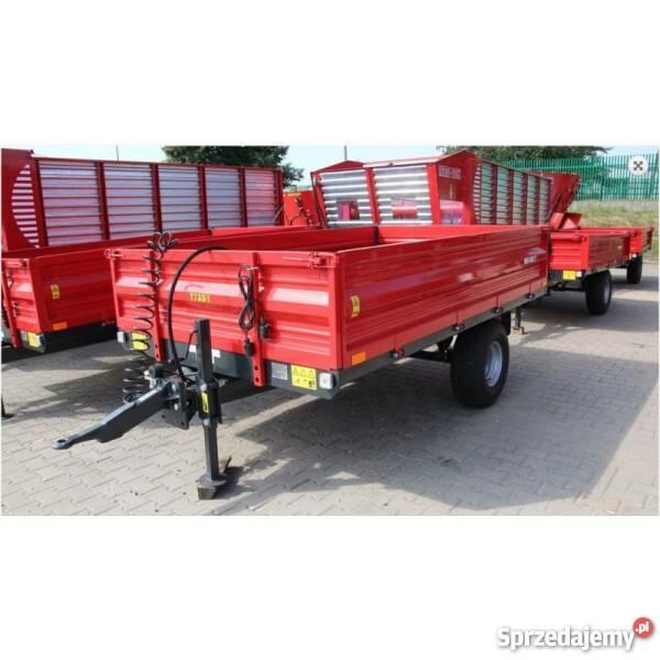 Przyczepa rolnicza przyczepy jednoosiowa METAL-FACH