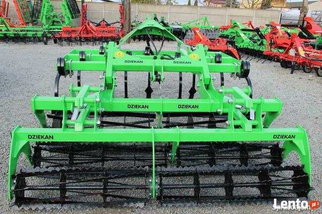 Agregat uprawowy ścierniskowy gruber trzybelkowy DZIEKAN