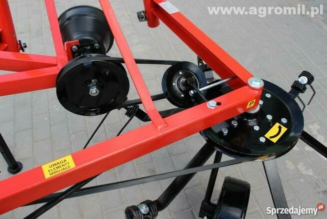 Przetrząsacz karuzelowy karuzela zgrabiarka ABRA