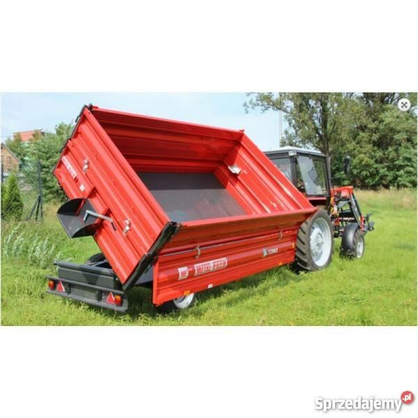 Przyczepa rolnicza przyczepy jednoosiowa METAL-FACH