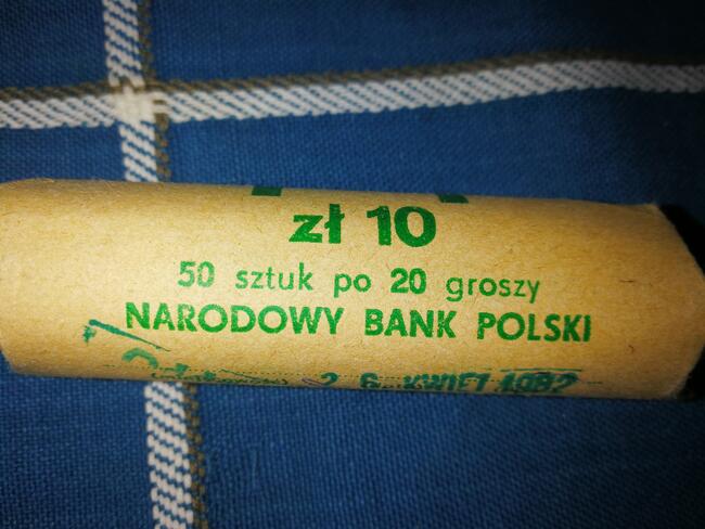 20 gr z 1981 mennicza z rolki