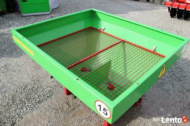 Rozsiewacz do nawozu dwutarczowy 600, 800, 1000 L Promar hyd