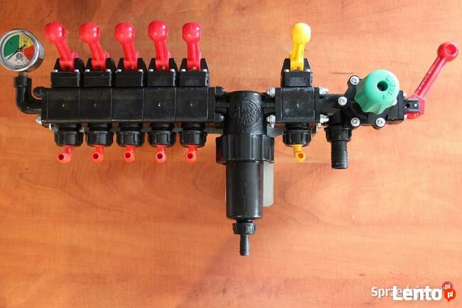 Zawór rozdzielacz manualny 3 5 sekcyjny Duro