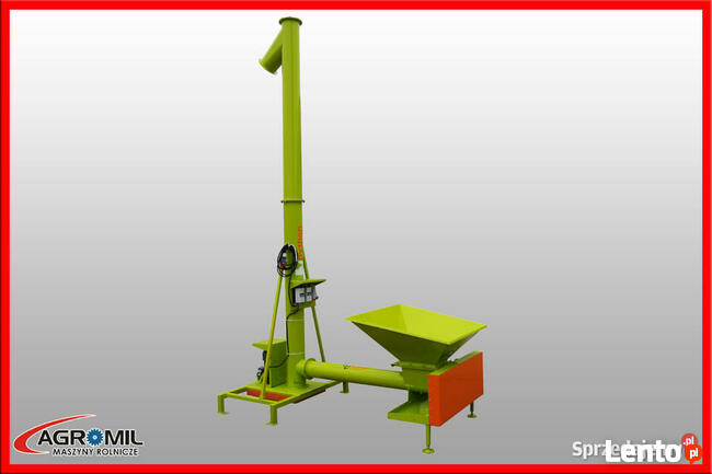 Przenośnik ślimakowy pionowy z pomocniczym ADRAF żmijka