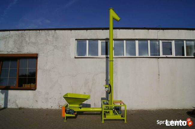 Przenośnik ślimakowy pionowy z pomocniczym ADRAF żmijka