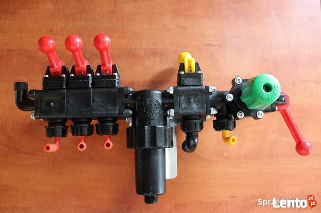 Zawór rozdzielacz manualny 3 5 sekcyjny Duro