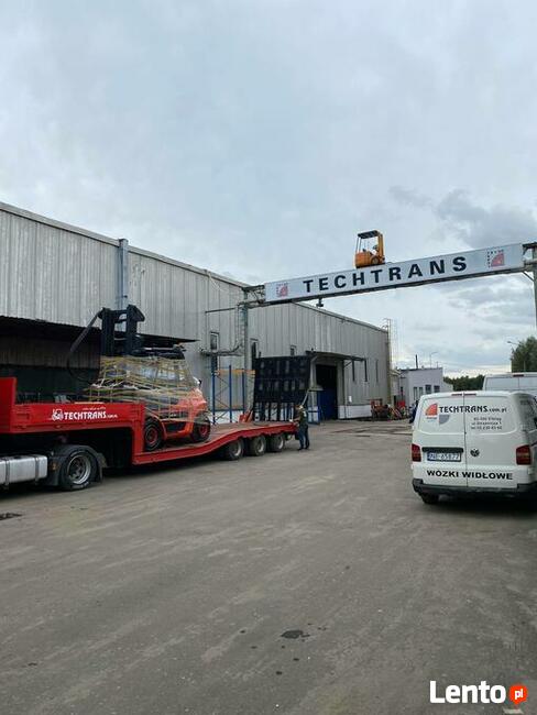 4 tonowy wózek widłowy używany gazowy widlak LINDE LPG UDT