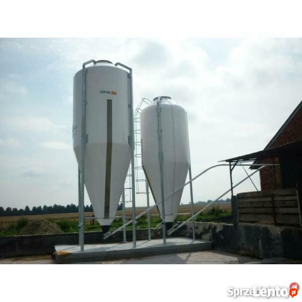 Silos silosy paszowe do zboża zbiorniki z włókna szklanego