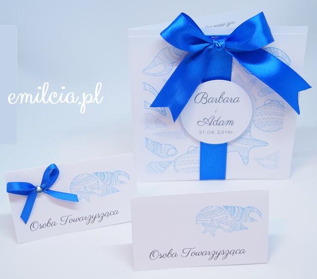 Zaproszenia + Koperta Ślub Wesele Wedding