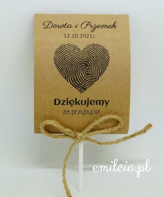 OFERUJĘ :) Podziękowania dla Gości Ślub Wesele Wedding