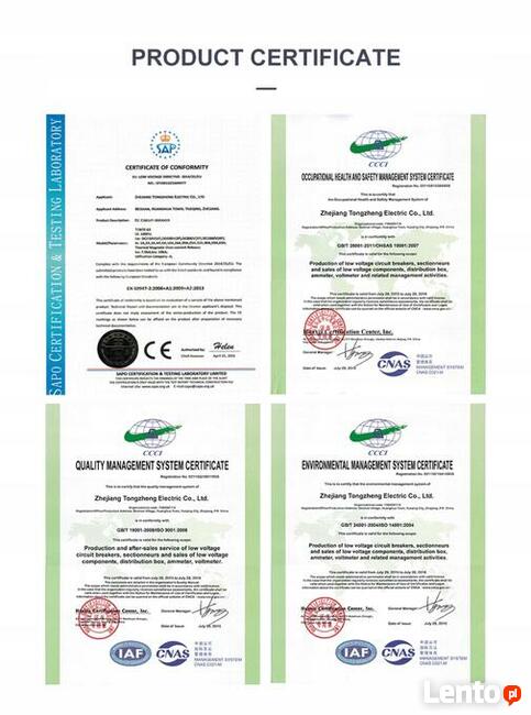 Wyłącznik nadprądowy DC 1000V 16 A 2P FOTOWOLTIKA