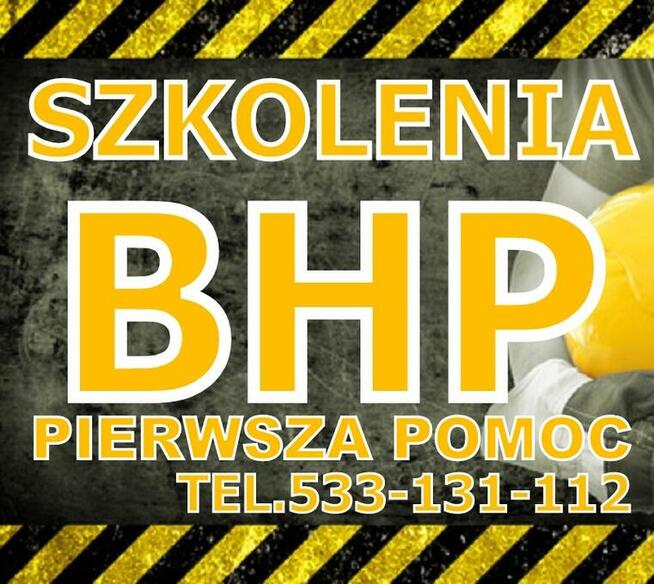Szkolenia BHP Łódź i okolice z dojazdem Pierwsza Pomoc