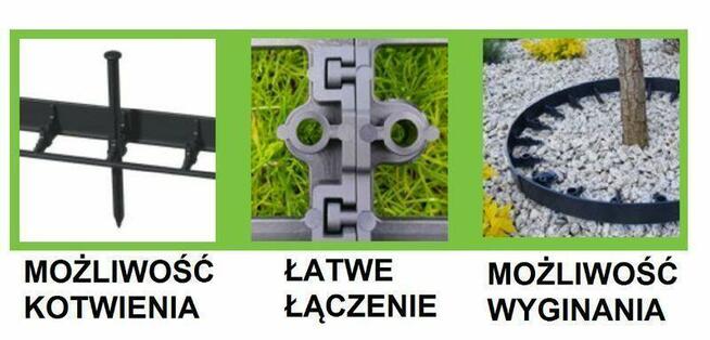 Obrzeże Trawnikowe Ogrodowe 78 x 1000mm + 3 kotwy