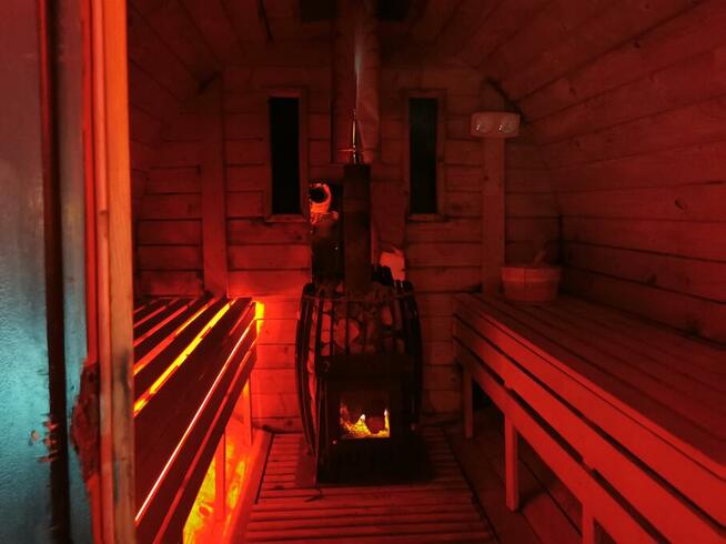 Jesień na Mazurach (sauna, jakuzzi, ruska bania)