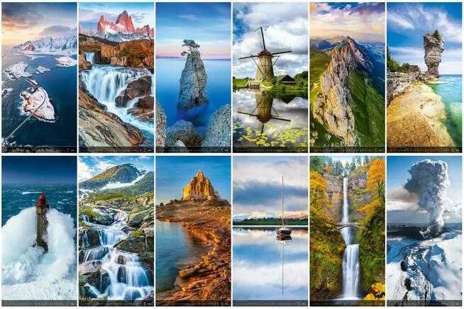 13 obrazków Landscapes widoki natura przyroda plakaty