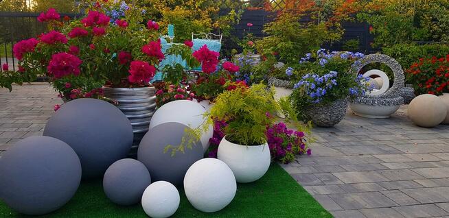 Donica kula 25-30-40-50-cm średnicy