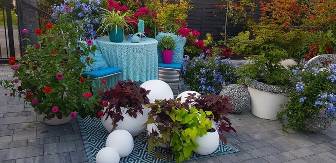 Donica kula 25-30-40-50-cm średnicy