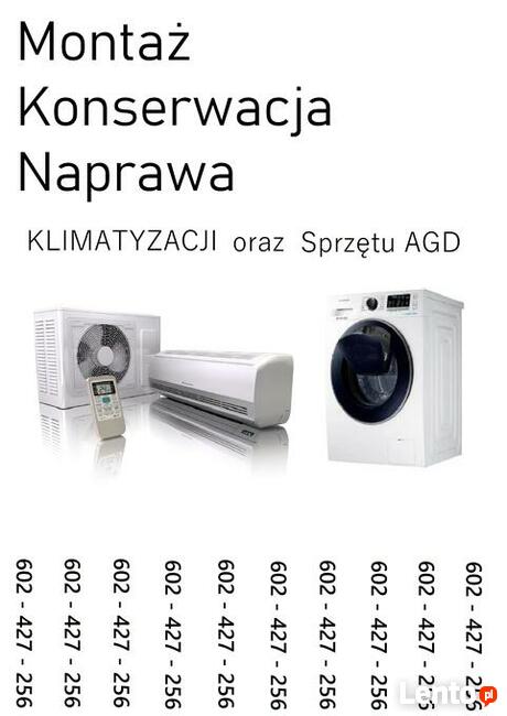 Naprawa Sprzętu AGD Klimatyzacja