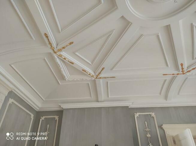 Sztukateria gipsowa wystrój wnętrz renowacja