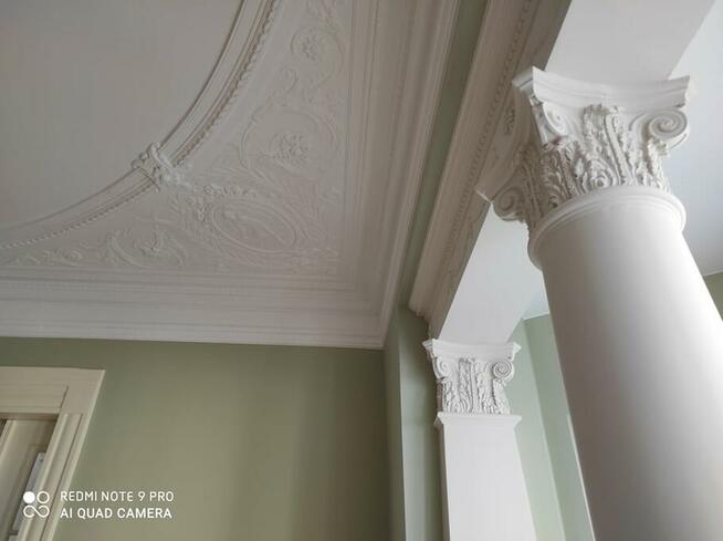 Sztukateria gipsowa wystrój wnętrz renowacja