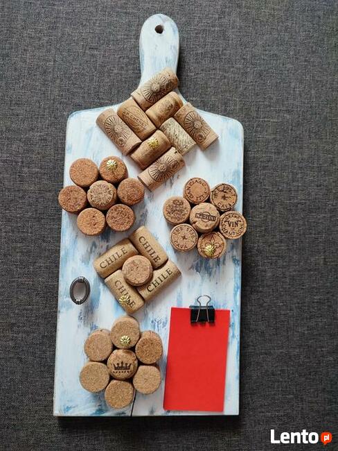 Deska korkowa na zapiski - biżuterie - biuro