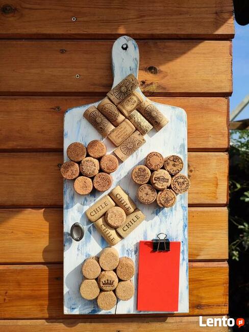 Deska korkowa na zapiski - biżuterie - biuro