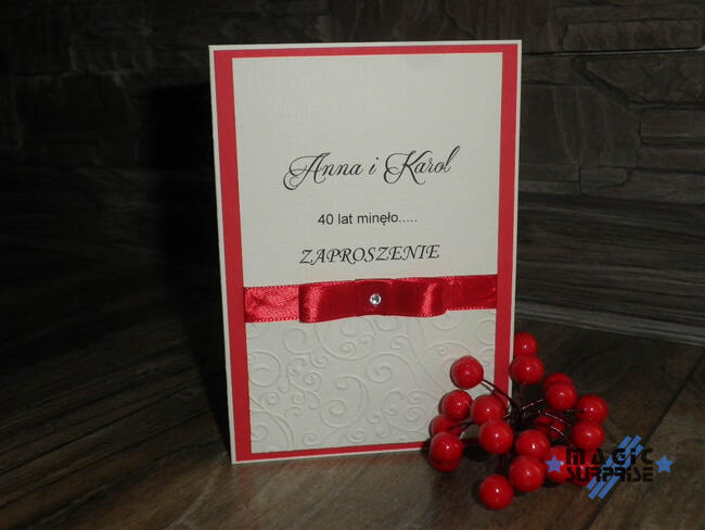 Zaproszenia na jubileusz