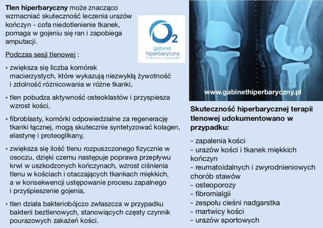 Tlenoterapia Kraków NOWA HUTA/ komora hiperbaryczna