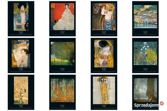 Gustav Klimt reprodukcje 13 plakatów malarstwo obrazy