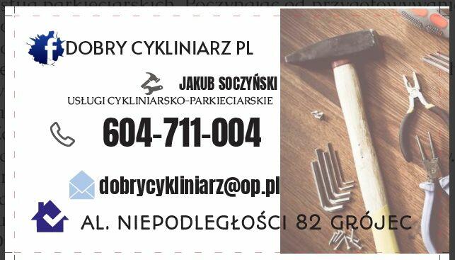 Cyklinowanie renowacja podłogi i schodów