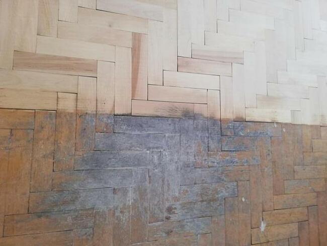 Cyklinowanie renowacja podłogi parkietu schodów