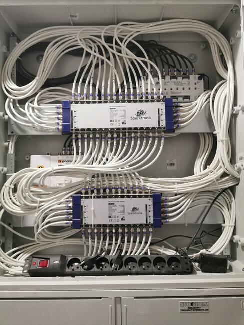 Zestaw Monitoringu 4 kamery 2 Mpx z montażem.