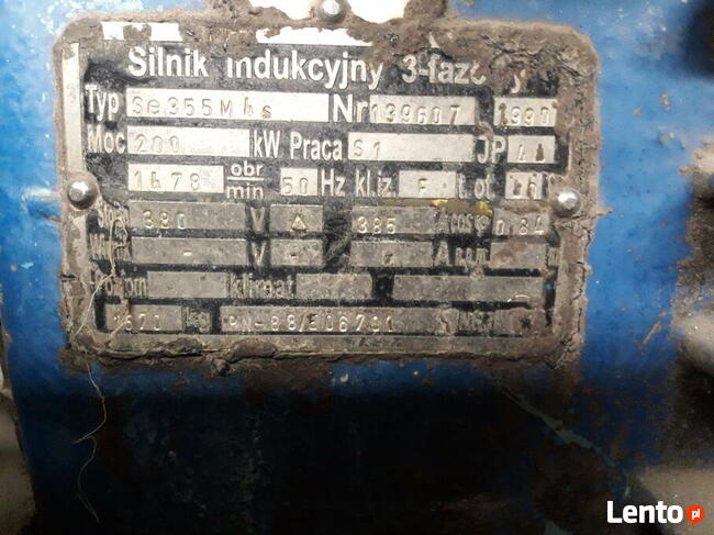 Silnik elektryczny 200kw