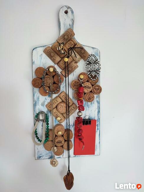 Deska korkowa na zapiski - biżuterie - biuro