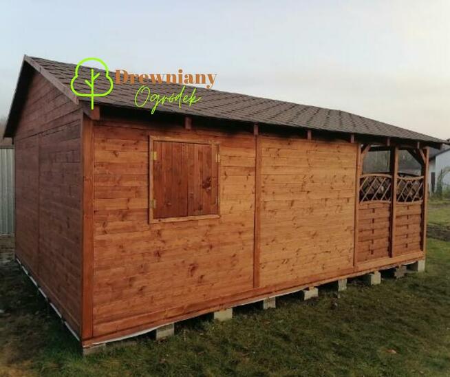 Domki letniskowe, domek na RODO z montażem