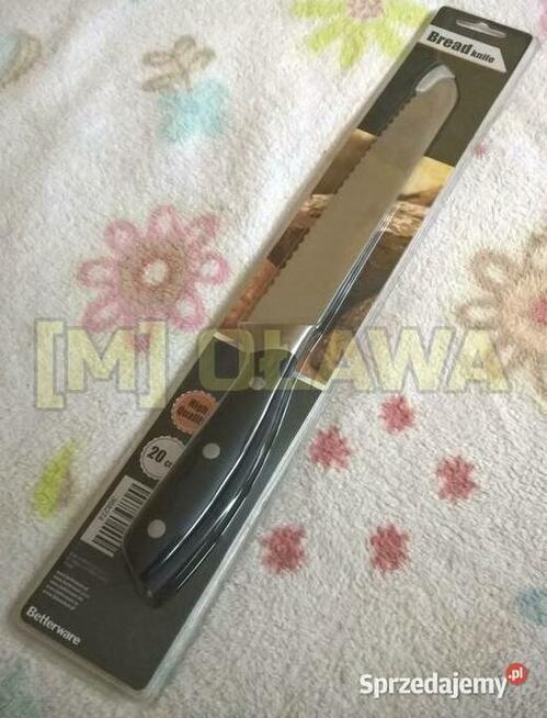 noże kuchenne noże do kuchni bread nóż stalowy 20cm pro nowy