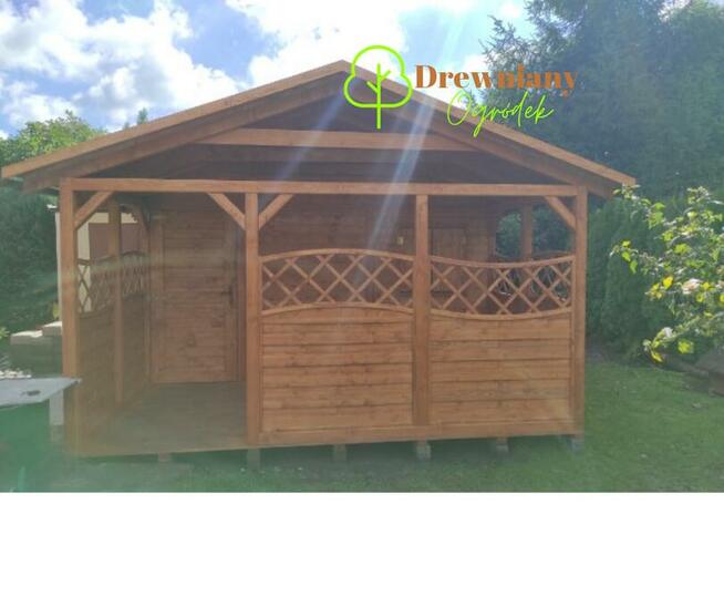 Domki letniskowe, domek na RODO z montażem