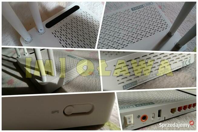 router TOTOLINK A3002RU ruter AC1200 wifi dual band IPTV USB