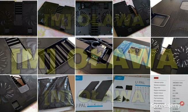 podstawka chłodząca DEEPCOOL U PAL podstawka pod laptopa USB