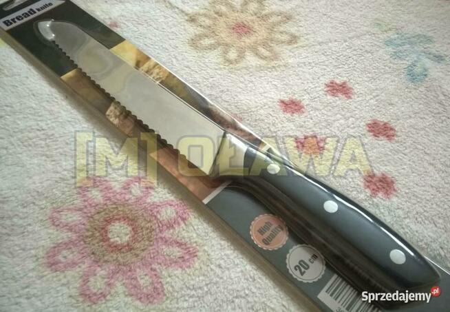 noże kuchenne noże do kuchni bread nóż stalowy 20cm pro nowy