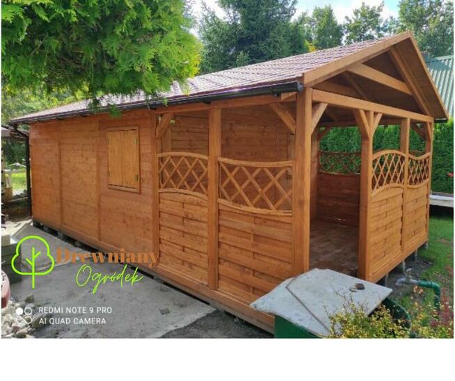 Domki letniskowe, domek na RODO z montażem