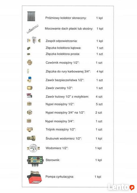 Kolektor słoneczny ciśnieniowy SPLIT Miedziany