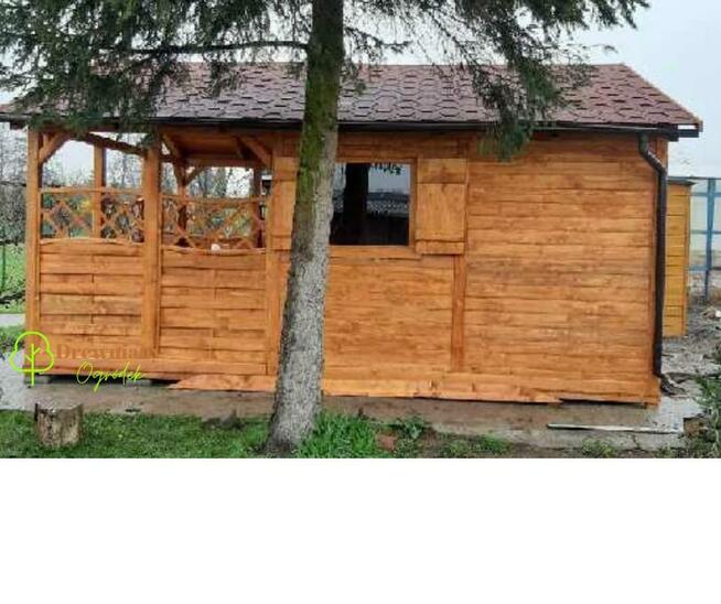 Domki letniskowe, domek na RODO z montażem